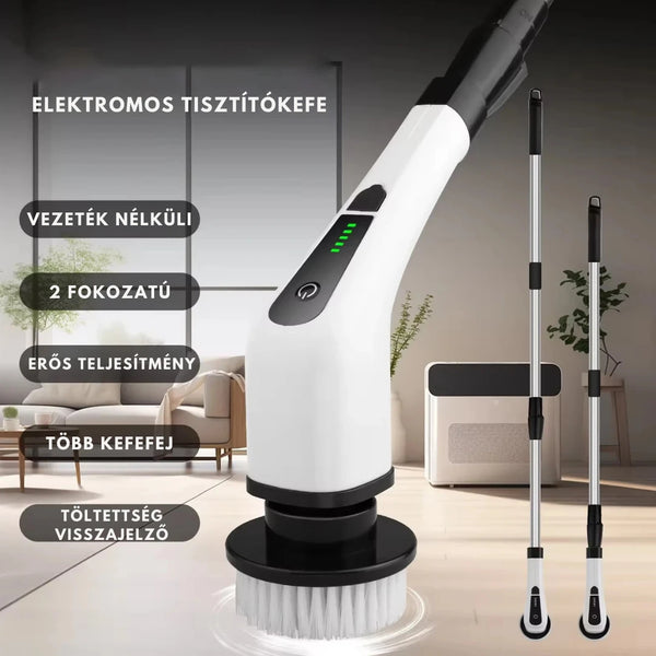 Kulix ®-CleanPro ™ Elektromos 7 az 1-ben Tisztító Kefe